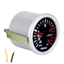 Auto 52mm Turbo Boost Gauge ‑30‑30PSI for 12V Vehicles