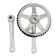 Folding Bicycle Crankset 44T Chainring For Smooth Gear Transition Crankset Only