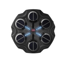 (Black) Music Boxing Machine for Kids 3 Speed Smart Wall Punch Boxing Bags Home/Office Training Punching Equipment