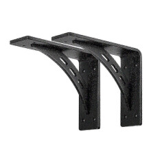Heavy Duty Shelf Brackets , Max Load 1100 Lbs ,Premium Metal Mantel Brackets (Set of 2) Fireplace M