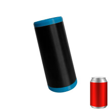 Dosenkühlhüllen für Bier, Energy Drink, blanko,-Blau