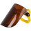 Protective Face Shield Adjustable Strap For Outdoor Activities Brown 5