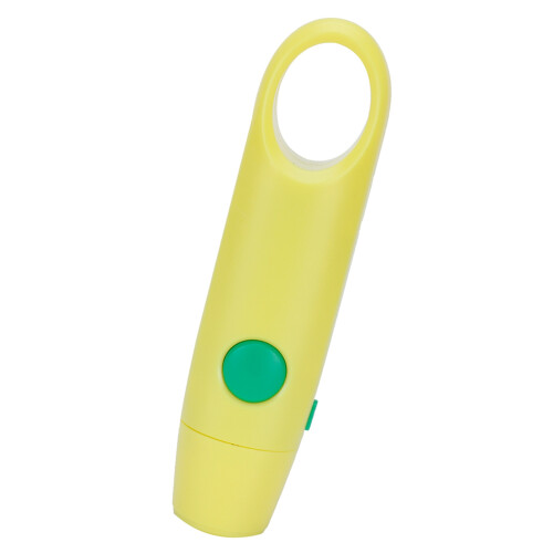Sifflet électronique 15 cm jaune 3 vitesses 4x CR2032 1