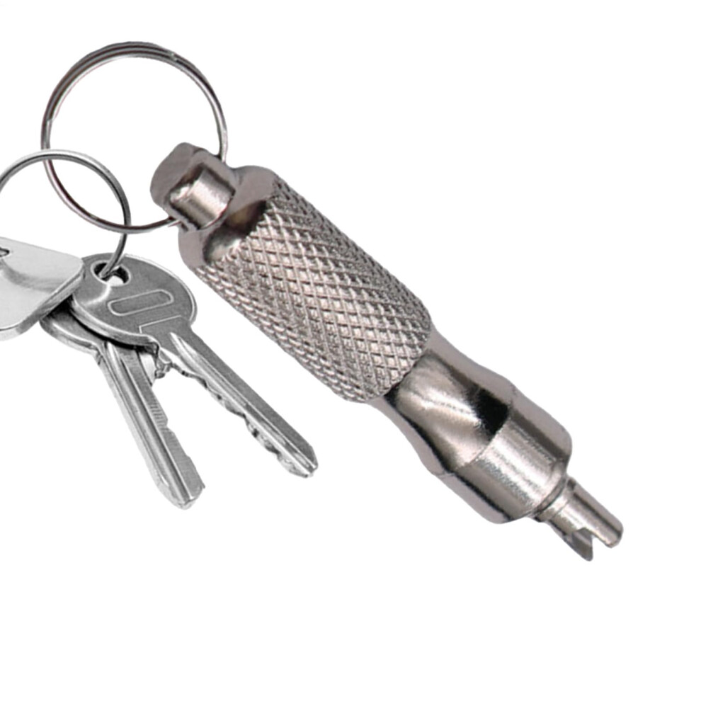Valve Core Removal Tool, Tire Valve Tool, Portable Wrench, Rustresistant, Schrader Presta Compatible, Cars Bikes 9382693092885