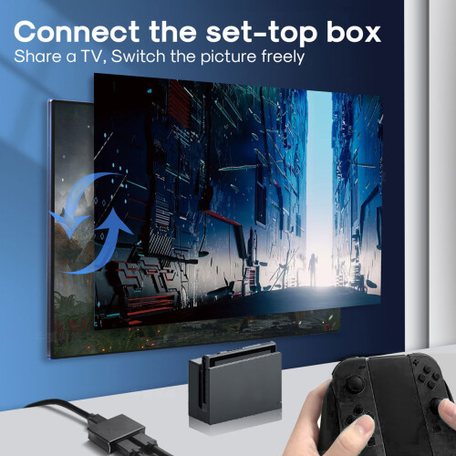 Διακόπτης HDMI Ultra HD με γρήγορη και σταθερή ανάλυση, plug and play για κονσόλες 1