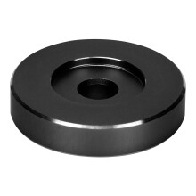 Aluminium 45RPM-adapter, Aluminium 45RPM-adapter voor platenspeler, Platendraaitafeladapter met stabiele weergave en hoge geluidskwaliteit, precisie