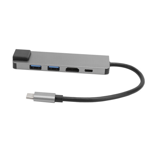 Φορητός διανομέας USB C, απαγωγή θερμότητας για ασφαλή λειτουργία, γρήγορη 1