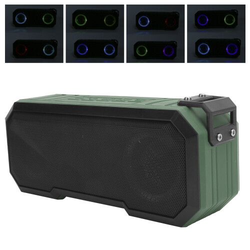 Ασύρματο ηχείο Bluetooth για εξωτερική χρήση, IPX7 Αδιάβροχο φορητό ηχείο Bluetooth με 2
