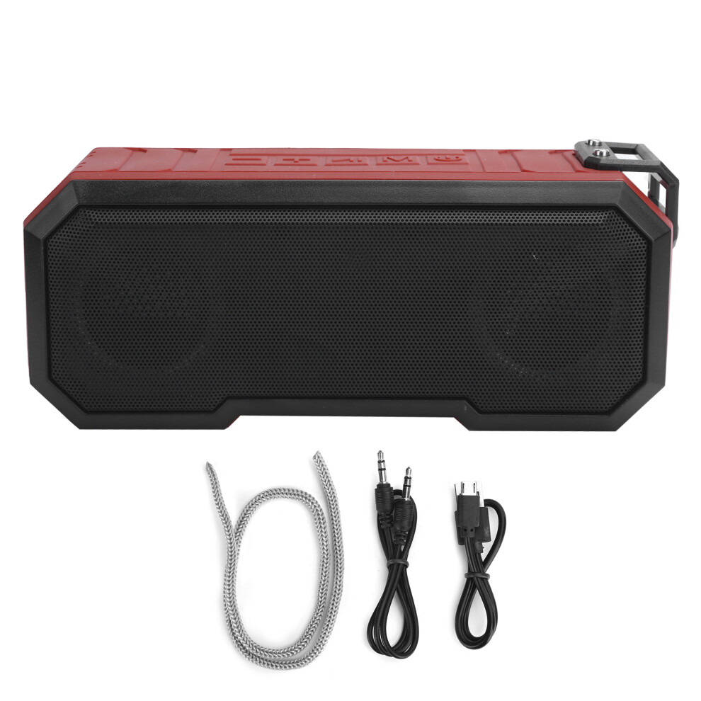 All Weather Bluetooth Speaker For Adventure Seekers, Ipx7 Waterproof Wireless Speaker With Tws Mode And Usb Power Bank, High Definition Sound With Voi 9012494036534