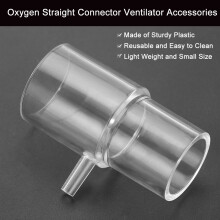 Adapter do rurki CPAP, uniwersalne złącze do wzbogacania tlenem, łatwe podłączanie i odłączanie, obrotowy port O2, kompatybilny ze wszystkimi
