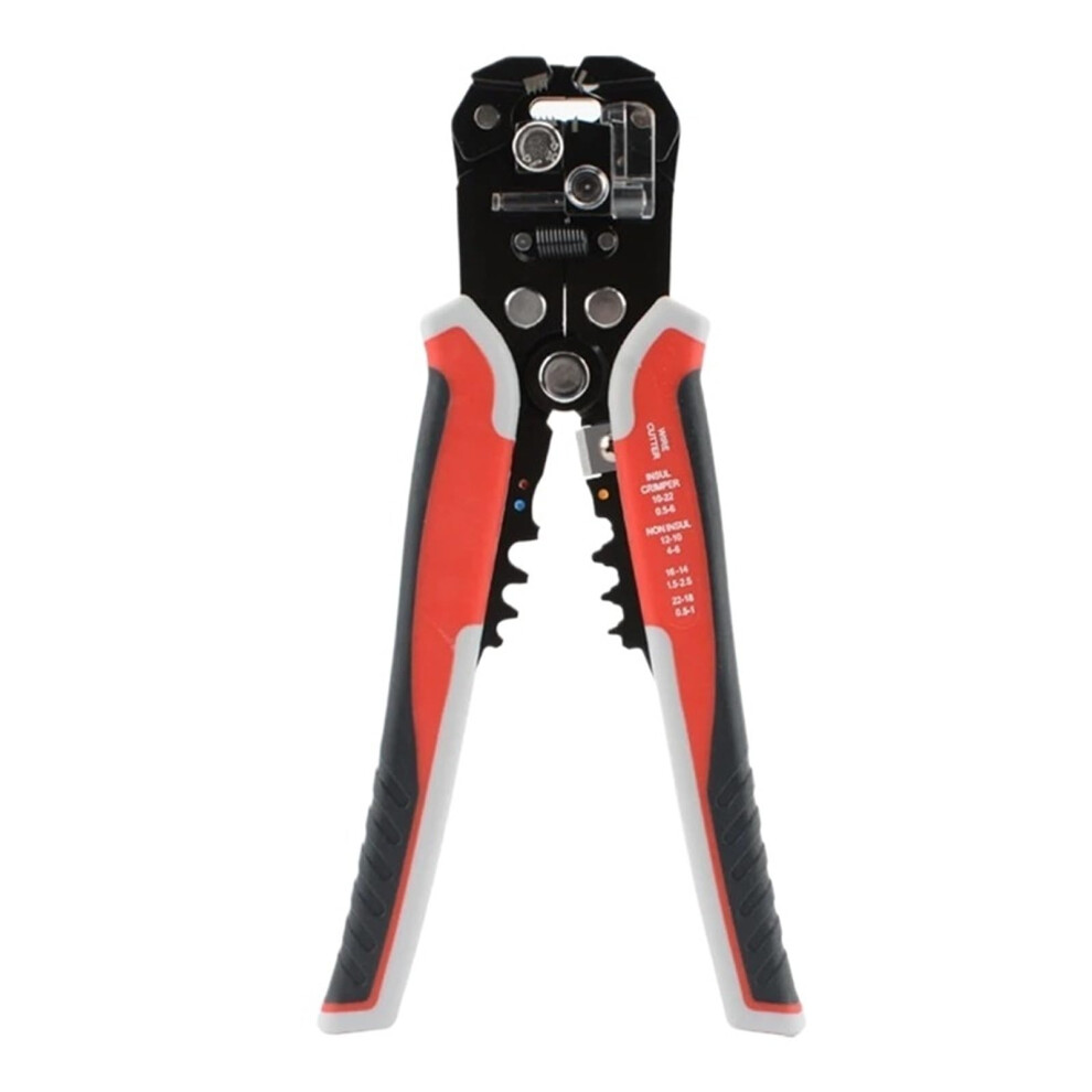 Automatic Wire Stripper And Crimping Tool With Adjustable Cable Cutter Ergonomic Nonslip Grip 9199774511032