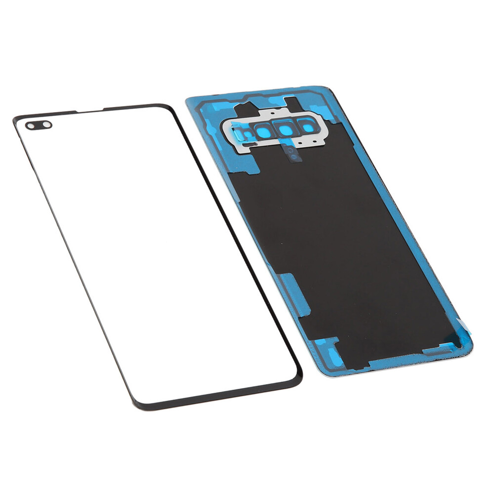 Back Glass Cover Outer Panel For Samsung S10+Plus Resin Replacement White 7891378644353