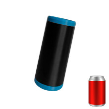 Refroidissement de canette Standard pour bière, manchon de-Bleu