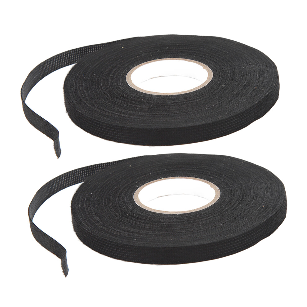 High Temp Cloth Wire Loom Harness Tape 9Mm X 25M For Automotive Electrical 4641381739835