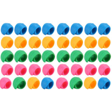 Spool Clip 40 Pcs Silicone Colorful Bobbins Clips Universal Fit For Sewing Thread Accessories