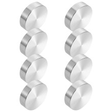 32Stk Aluminium Rundscheiben Adapter Für Glastisch Und Teetisch