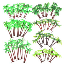 62St Mini Palmboom Modellen Van Kunststof Groen Voor Decor