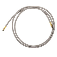 3Pcs Flexible Stainless Steel Stove Pipe with Rubber Hose for Outdoors