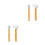 4Pcs High Grade Khaki Construction Seam Roller Wheel for Wallpaper Use 6