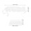 1Set Polyester Witte Kant Cuffs En Ruffle Kraag Decoratie 2