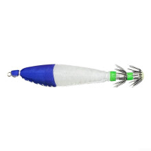 Luminous Squid Jig Lure Nocturnal Angling MultiColor Options Blue 3.5#/4.0# Saltwater Game Fish