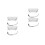 2Pcs Light Grey Plastic Iron Tank Holder for Gas Cylinders 5