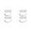 2Pcs Light Grey Plastic Iron Tank Holder for Gas Cylinders 9