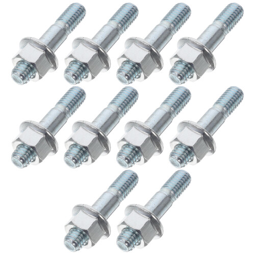 50Sets Robuste Doppelseitige Für Kettensägen Silber 1