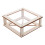 24Sets Smartphone 3D Pyramiden Holz Holographisch Hellgelb 2