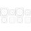 2Sets Clear PVC Drawing Rulers for Students and Professional Use 4