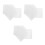 30Pcs White Cotton Fabric Squares for Cross Stitch DIY Sewing Projects 4