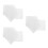30Pcs White Cotton Fabric Squares for Cross Stitch DIY Sewing Projects 6