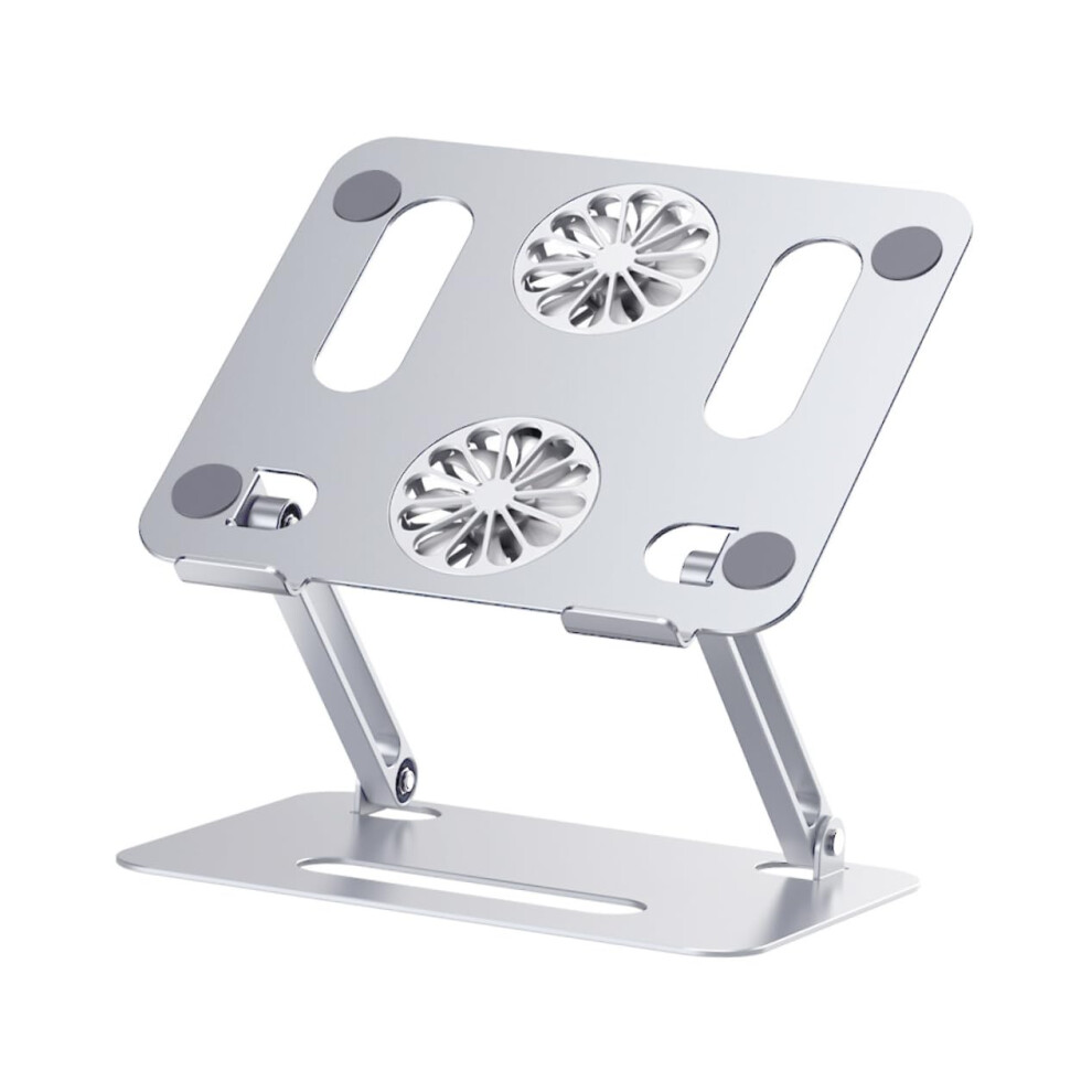 Adjustable Laptop Cooling Pad With Dual Quiet Fans Ergonomic Height Stand For 15.6 Inch Laptops 9199774962131