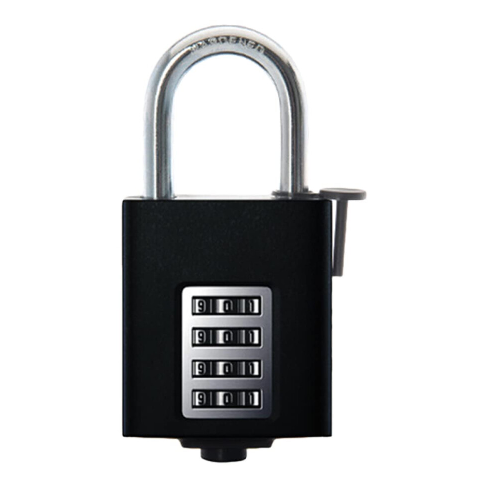 Weatherproof Combination Lock With Antitheft Dual Buckles For Gates Sheds And Outdoor Security 9199774960304