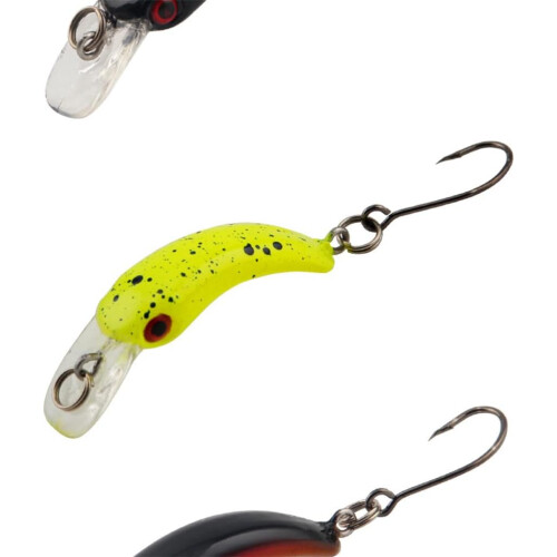 Fishing Lure Artificial Hard Bait Crankbait Lightweight 3D Swimbait Type 2 Sharp Hook 2