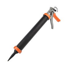 Capacity No Drip Caulking Gun with Large Cartridge for Tile Installation and Bathroom