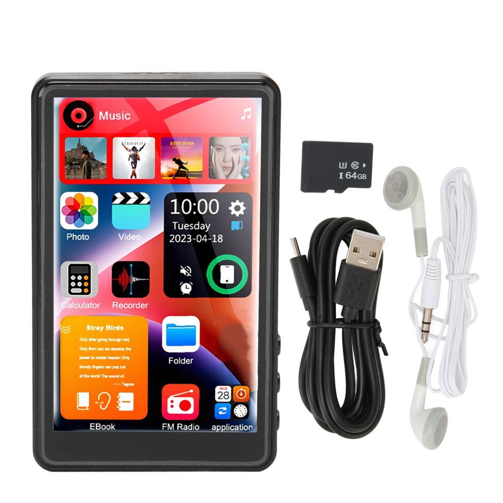 Portable Digital Audio Player, Expandable Storage up to 1TB, Supports Multiple Formats Including Streaming Music, with Full Touch Screen and Long Batt-image-OPC-PQ8HHFJ-NEW