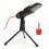 Noise Reduction USB Connection Gaming Microphone for PC with Adjustable Stand, RGB Microphone Featuring Foldable Telescopic Tripod, Condenser Micropho 1