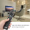 Easy to Grip Universal Remote Replacement for Sony LCD TVs, Lightweight and Ergonomic Design with High Performance Operation, No Programming Required 8