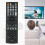 Télécommande de remplacement pour récepteur AV Onkyo, télécommande universelle préprogrammée compatible avec les modèles TX NR609, TX NR609B, 6