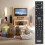 Easy to Grip Universal Remote Replacement for Sony LCD TVs, Lightweight and Ergonomic Design with High Performance Operation, No Programming Required 7