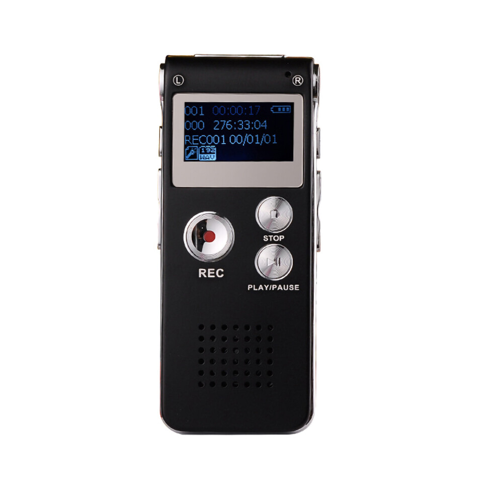 Clear Voice Record Voice Recorder With Noise Reduction Function And Rechargeable Battery Voice Activated Recording Playback Function Mp3 Player Functi 9012494044386