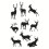 Clear Stamps Deer Pattern Transparent Silicone Stamps For Card Making DIY Scrapbooking 1