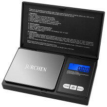 Digital Jewelry Scale 0.01g500g with LCD Display, Precision Pocket Scale for Coins and Gems