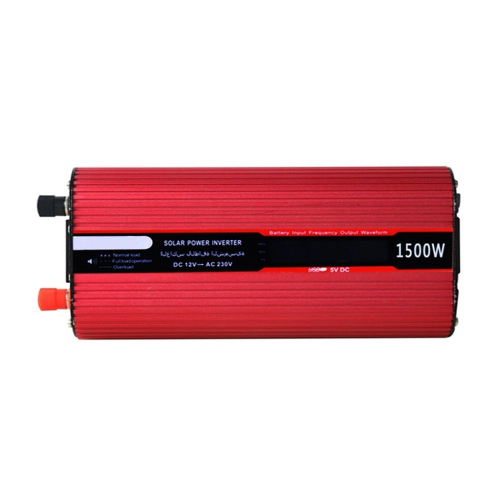 1500W Car Inverter Lcd Display 24V Dc To 110V Ac Power Converter 9199774512220
