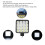 48W LED Work Light 2000LM 6000K Square Spotlight Waterproof IP68 White 4