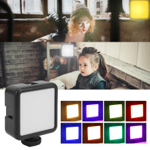 PU560B RGB LED Photography Light with CRI98 2000mAh Battery
