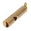 Compact 100dB Brass Emergency Whistle - Outdoor Self-Defense Tool 3