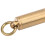 Compact 100dB Brass Emergency Whistle - Outdoor Self-Defense Tool 4