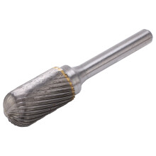 Hartmetall-Frankenzieferkörner, einzeln schneidend, zum Trennen und Formen von Metall, Holz und Jade, 6 mm